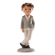Picture of BOY HOLY COMMUNION CAKE TOPPER NICO 15CM